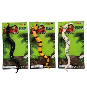 Slange p� blisterkort , 1 stk p� kort     240 stk i en kasse