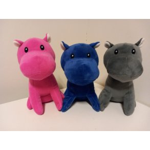 Flodhest, 18 cm. 144 stk i en kasse.