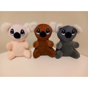 Koala, 18 cm. 144 stk i en kasse.